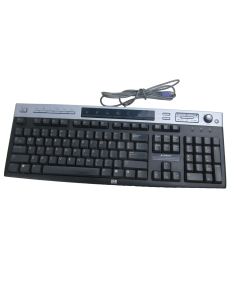 HP KEYBOARD PS/2 Wired Black QWERTY English MULTIMEDIA PS/2 5219 5187-1753
