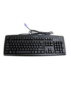 MAXTRON KB-9908 CORDED PS2 KEYBOARD PS2 WIRED VINTAGE COLLECTORS BLACK