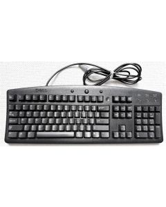 DELL SK8100 CORDED PS2 KEYBOARD PS2 WIRED VINTAGE COLLECTORS BLACK