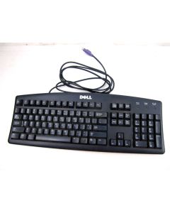 DELL SK8110 CORDED PS2 KEYBOARD PS2 WIRED VINTAGE COLLECTORS BLACK