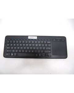 MICROSOFT MINI WIRELESS KEYBOARD MEDIA TOUCHPAD TRACKPAD X891041 NO DONGLE