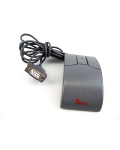 GENIUS MOUSEONE CORDED SERIAL MOUSE 3 BUTTON BALL WHEEL RETRO VINTAGE COMPUTING