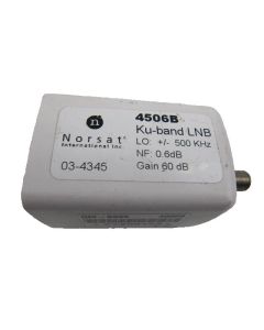 Norsat 4506B Ku Band LNB RF SATELLITE TV LO 03-4345 GM-6933 Made in Japan