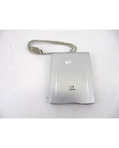 1.44MB USB FLOPPY DISK DRIVE 3.5" WIRED EXTERNAL PORTABLE USB-F3502-2X SILVER