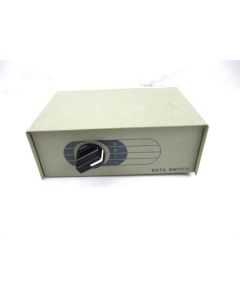 4 PORT MANUAL DATA SWITCH BOX SERIAL PORT RS232 D25 4-way Multiport Multi-port