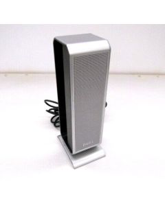 Dell  Stereo Speaker System Silver Black Pc LEFT SPEAKER ONLY No Subwoofer