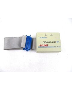 EXLINK HLP-100 PARALLEL RJ11 PHONE RJ 11 LINK FOR PRINTER LINK-RX Vintage Retro