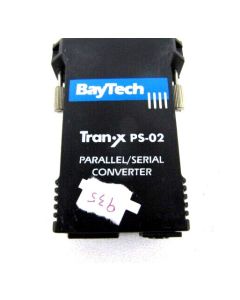 PARALLEL SERIAL CONVERTER ADAPTER PRINTER BAYTECH TRAN-X PS-02 Vintage Retro