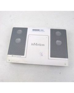 iPod Nano 1st Gen Speaker System Dock Portable inMotion Altec Lansing IM3c White