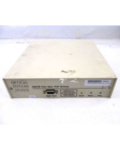 OSD Fibre Optic PCM Terminal PABX G.703 TRANSCEIVER BNC Optical Systems Design