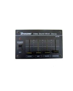 DYNASONIC VIDEO AUDIO SOUND MIXER STEREO SOUNDMIXER VINTAGE RETRO MICROPHONE