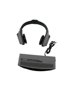 ARKON IR Wireless Stereo Headphones Infrared Receiver Vintage Retro