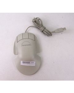 HUMANSCALE USB MOUSE CORDED BALL 3 BUTTON VINTAGE RETRO COLLECTORS