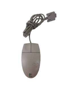 Logitech M-S34 Mouse PS2 PS/2 TRACKBALL WIRED Corded VINTAGE RETRO Beige