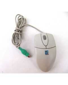 A4Tech Mouse Wired Corded PS/2 PS2 Scroll Wheel Trackball Beige SWW-23 Retro