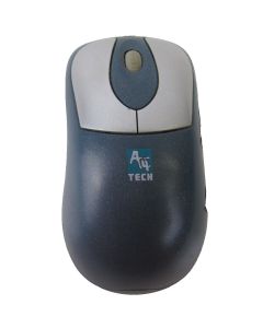 A4TECH WIRELESS BALL MOUSE CORDLESS Silver RFSW-35 Retro Vintage NO RECEIVER
