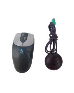 A4Tech Mouse Wireless PS/2 PS2 Infrared Trackball Scroll Wheel Purple IRW-25