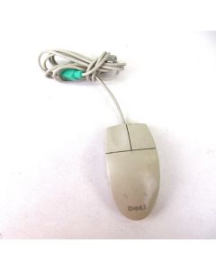 DELL PS/2 Wired Mouse Corded Trackball BEIGE PS2 2 Button LOGITECH M-S34