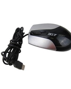 ACER M-UVACR1 Mouse Optical USB Scroll Wheel WIRED Corded Black 2 Button
