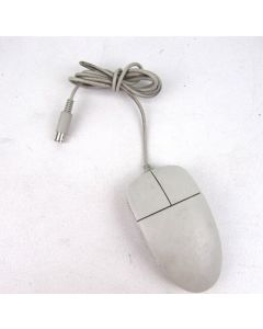Wired Mouse PS/2 Corded Beige Track Ball PS2 2 Button AM-737-P Wired VINTAGE