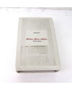 SONY CRX1750MU EXTERNAL CD-ROM CD DRIVE CD-RW Vintage ENCLOSURE ONLY NO DRIVE