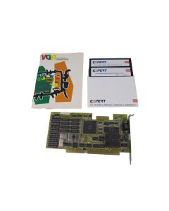 Western Digital VGA Graphics Card WDC WD90C00-JK XP6672 Video Retro Board
