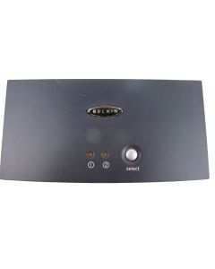 BELKIN KVM SWITCH 2-PORT KEYBOARD MOUSE PS/2 PS2 VGA Black F1DB10P OMNIVIEW
