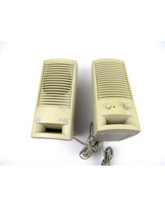 USB POWERED SPEAKERS PC STEREO MAC J-S JAZZ BEIGE LAPTOP NOTEBOOK 3.5mm Jack