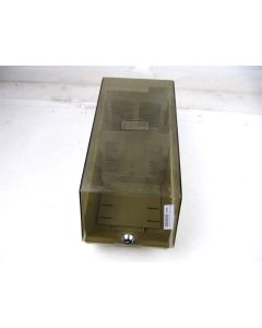 5.25" Diskette Filing Tray Disk Holder Storage Box DISKETTES Lockable Key RETRO