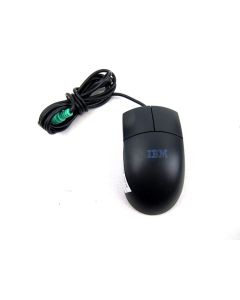 IBM 10L6148 M-SAU-BM6 Mouse PS2 PS/2 TRACKBALL WIRED Corded VINTAGE RETRO Black