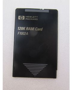 HP F1002A 128-Kbyte Ram Memory Card for HP 95LX Palmtop Genuine ULTRA RARE