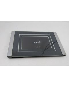 6x4 Photo Frame Picture Metal Silver Elegant Black Photograph Photos 15x10cm