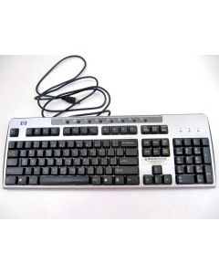 HP KEYBOARD USB Wired Black INTERNET QWERTY English KU-0133