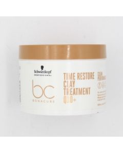 SCHWARZKOPF BC BONACURE TIME RESTORE CLAY TREATMENT Q10+ FRAGILE HAIR 500ML