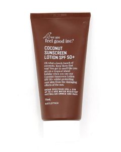 WE ARE FEEL GOOD INC COCONUT SUNSCREEN LOTION SPF 50+ 75ML