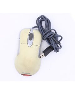 MICROSOFT OPTICAL USB MOUSE MICE WIRED WHITE SCROLL WHEEL 2 BUTTON 1.1A