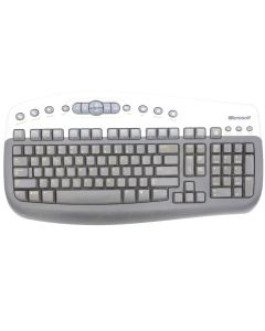 MICROSOFT WIRELESS KEYBOARD MULTIMEDIA BLACK CORDLESS QWERTY WBR0168 X08-88317