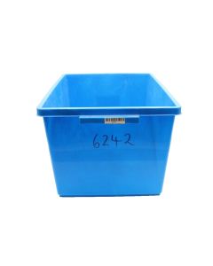 Stack Nest Storage Container Plastic Crate Tub Blue 55L MADE IN AUSTRALIA