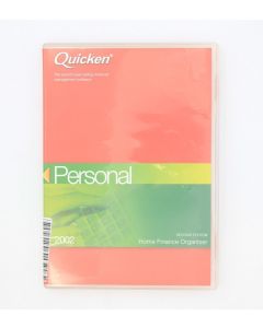 QUICKEN PERSONAL Finance Accounting Software 2002 FULL VERSION Genuine Vintage