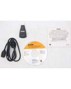 Kodak USB Memory Card Reader SD MM C Writer Cable GENUINE ORIGINAL Software