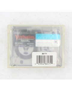 VERBATIM DC2080 Mini Data Tape Cartridge 80MB 88171 205 FEET QIC-80 GENUINE