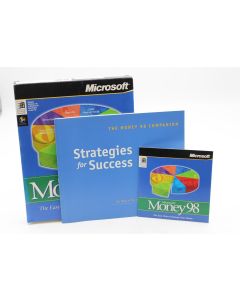 Microsoft Money 98 PC CD-ROM Finance Software Windows 95 NT RETAIL BIG BOX