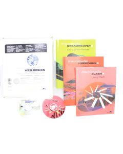 Macromedia Web Design Studio Dreamweaver 3 Fireworks 3 Flash 4 MacOS Mac BIG BOX