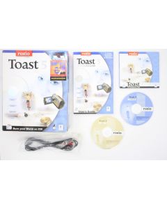 Roxio Toast 5 Titanium CD DVD Burning Software for Apple OS Power PC Macs RETAIL