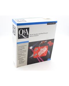 SYMANTEC Q&A DATABASE & WORD PROCESSOR BUILT FOR BUSINESS VERSION 4.0 Retail Box